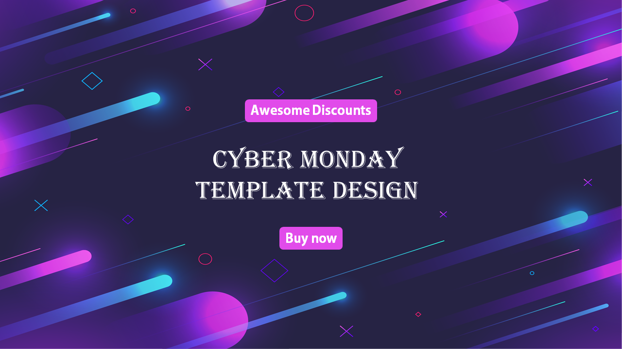 Cyber Monday template design